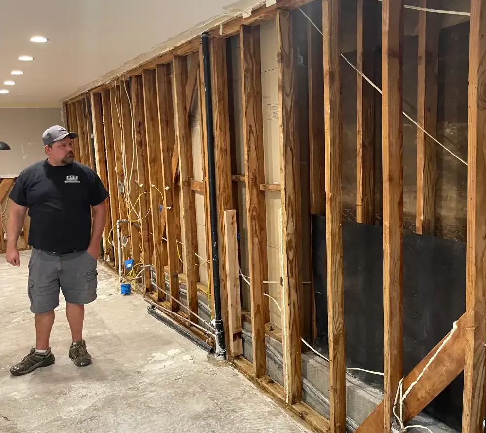 805 Property Restoration electrical construction work